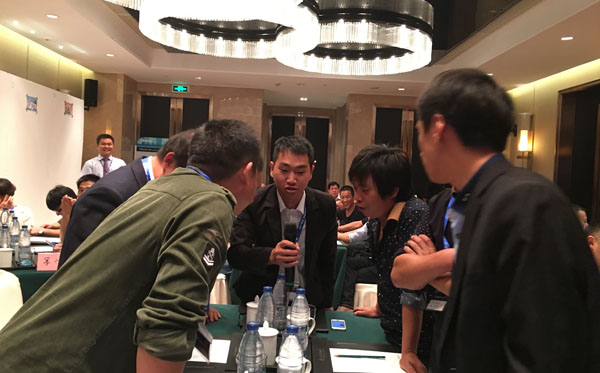涂料加盟商现场活动