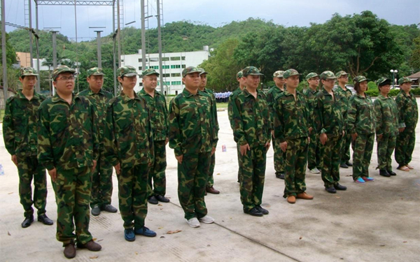 油漆厂家阿里大师精英团队----齐聚中山国防训练基地