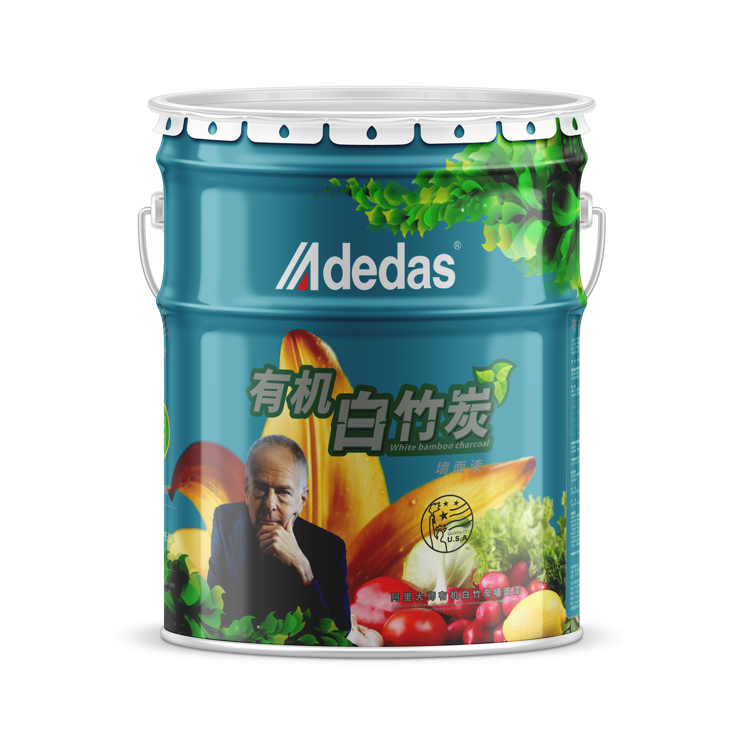 有机白竹炭墙面漆